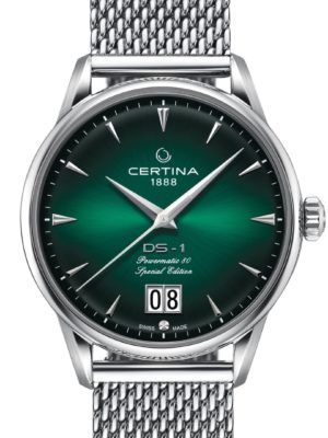C029.426.11.091.60 CERTINA - DS-1 BIG DATE 41 MM POWERMATIC 80, 60TH ANNIVERSARY DS CONCEPT SPECIAL EDITION - DETALJER