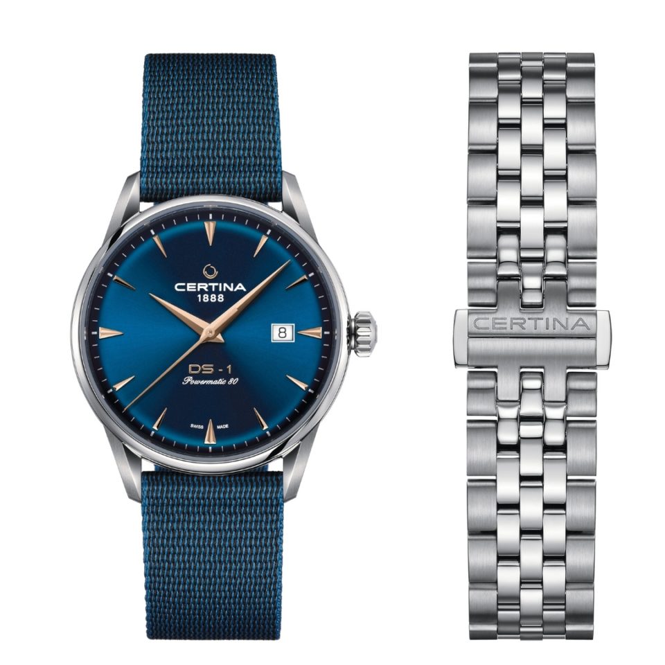 C029.807.11.041.02 CERTINA - DS-1 40 MM POWERMATIC 80 - STRAP