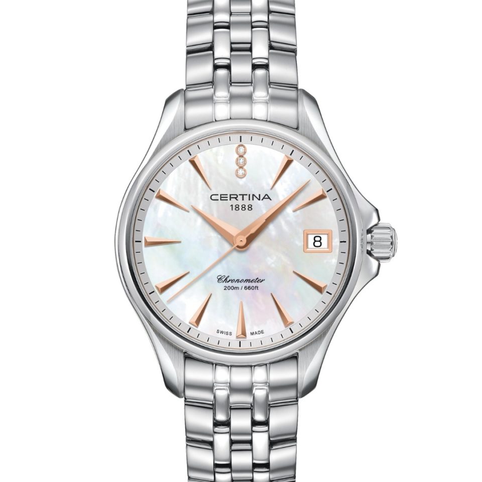 C032.051.11.116.00 CERTINA - DS ACTION LADY DIAMONDS 33 MM - DETALJER