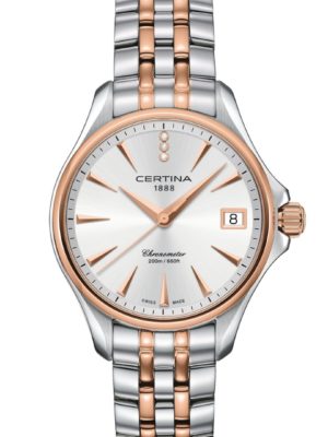 C032.051.22.036.00 CERTINA - DS ACTION LADY DIAMONDS 33 MM - DETALJER
