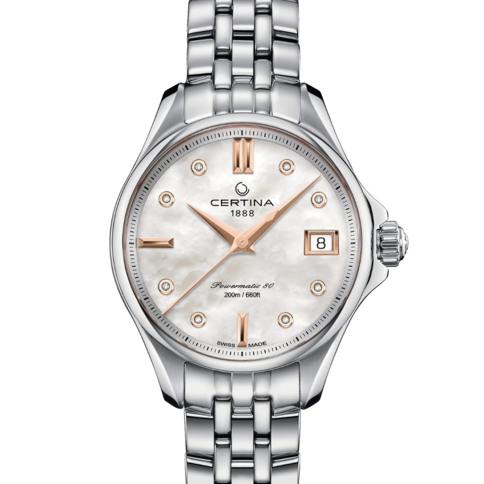C032.207.11.116.00 CERTINA - DS ACTION LADY 34,5 MM POWERMATIC 80 - DETALJER
