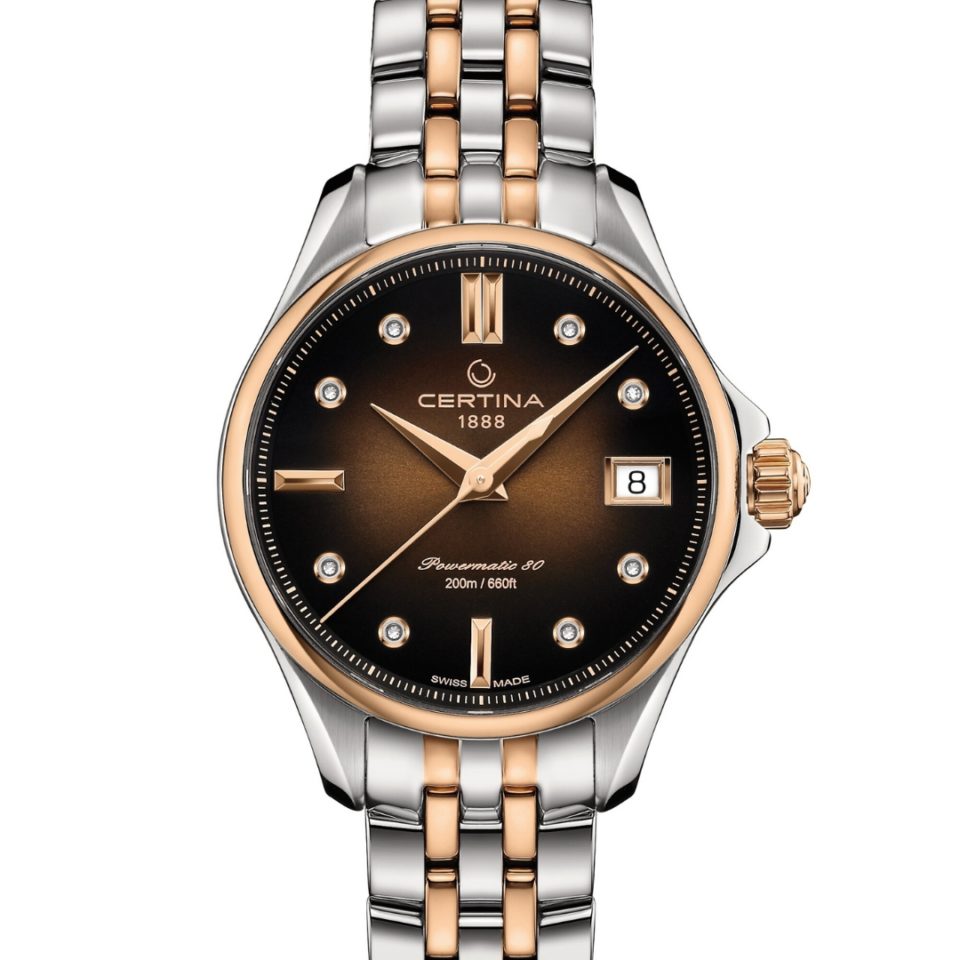 C032.207.22.296.00 CERTINA - DS ACTION LADY 34,5 MM POWERMATIC 80 - DETALJER