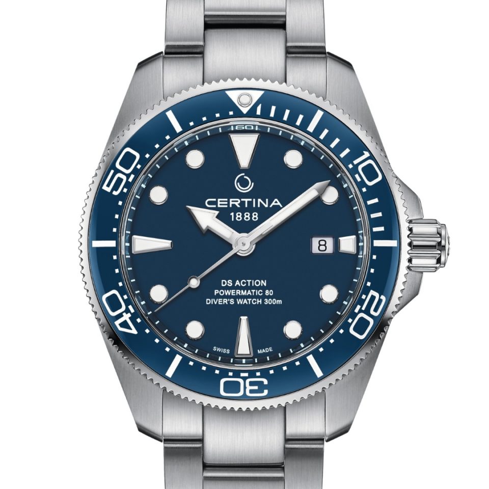 C032.607.11.041.00 CERTINA - DS ACTION DIVER 43 MM POWERMATIC 80 - DETALJER