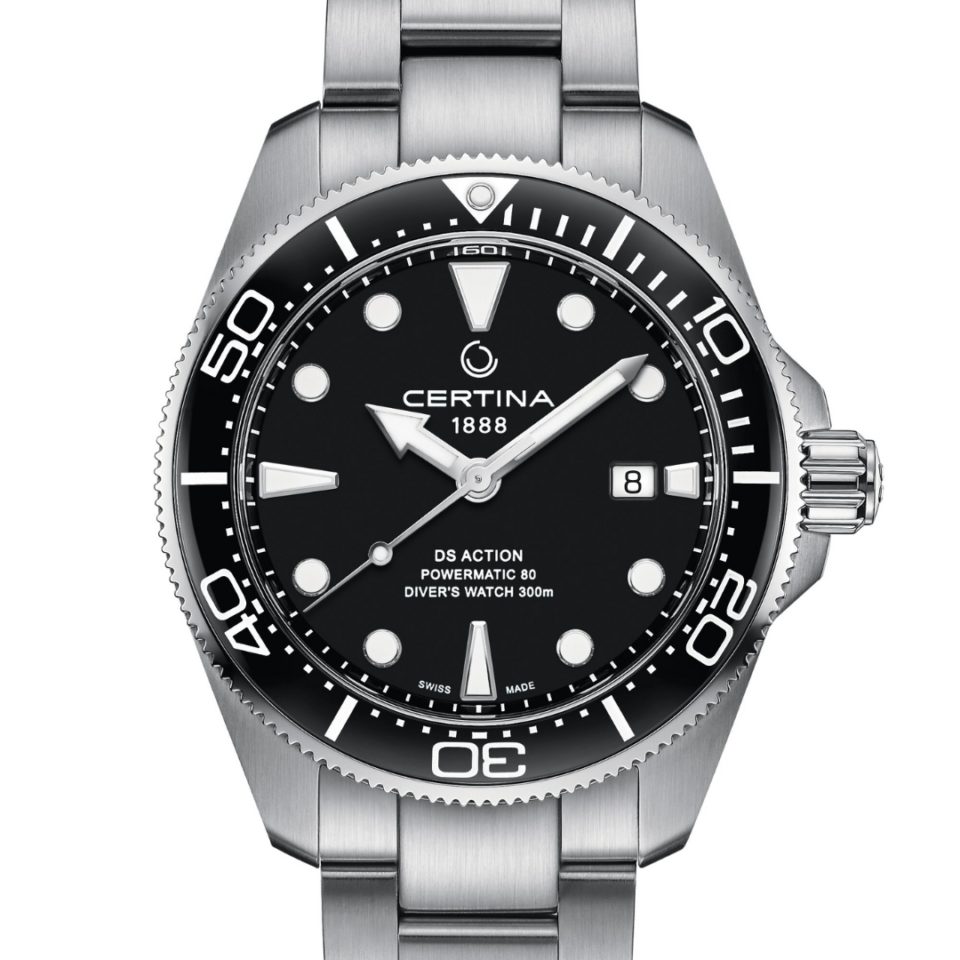 C032.607.11.051.00 CERTINA - DS ACTION DIVER 43 MM POWERMATIC 80 - DETALJER