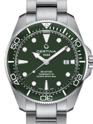 C032.607.11.091.00 CERTINA - DS ACTION DIVER 43 MM POWERMATIC 80 - DETALJER