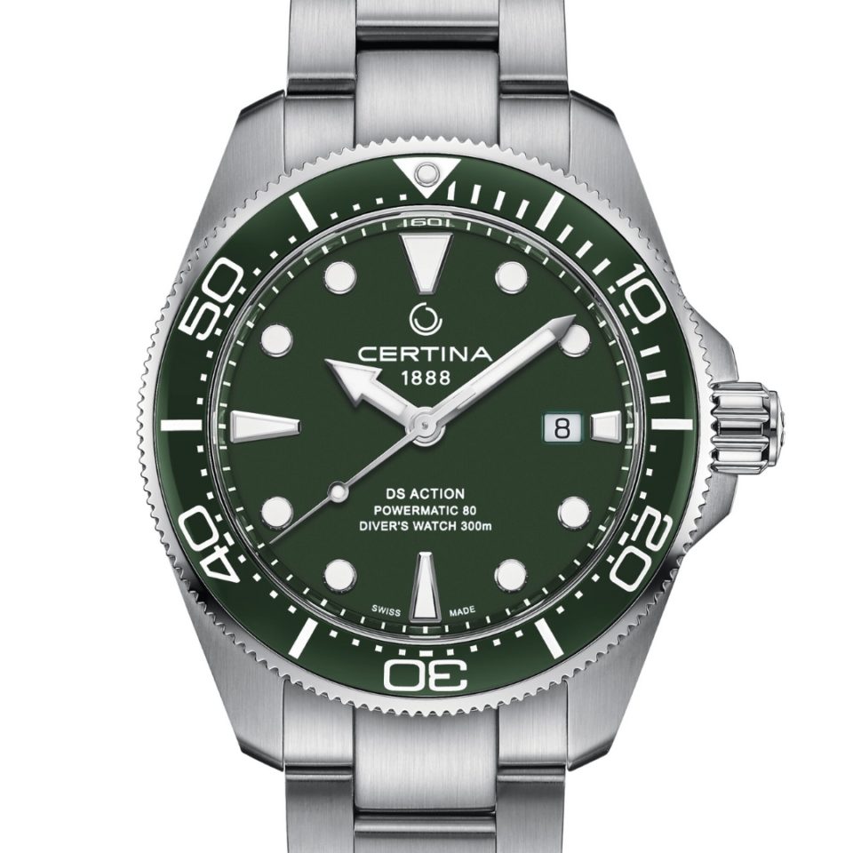 C032.607.11.091.00 CERTINA - DS ACTION DIVER 43 MM POWERMATIC 80 - DETALJER