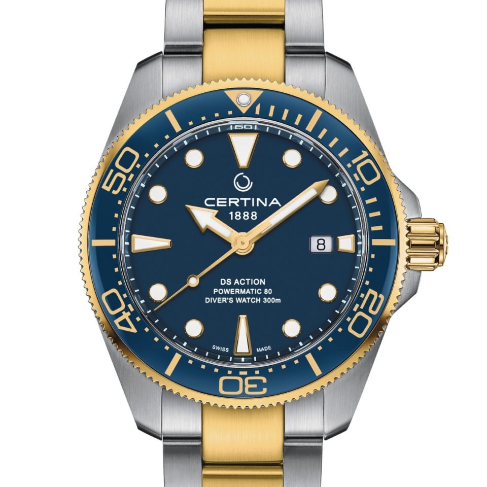 C032.607.22.041.00 CERTINA - DS ACTION DIVER 43 MM POWERMATIC 80 - DETALJER