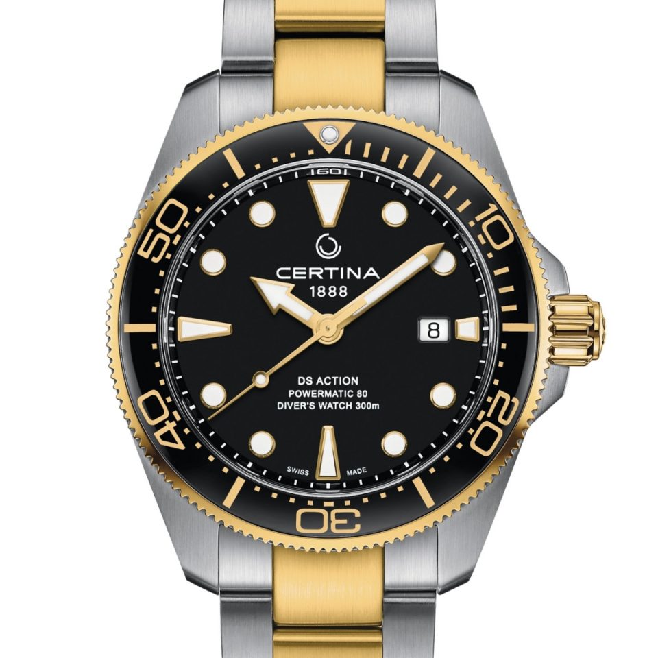 C032.607.22.051.00 CERTINA - ACTION DIVER 43 MM POWERMATIC 80 - DETALJER