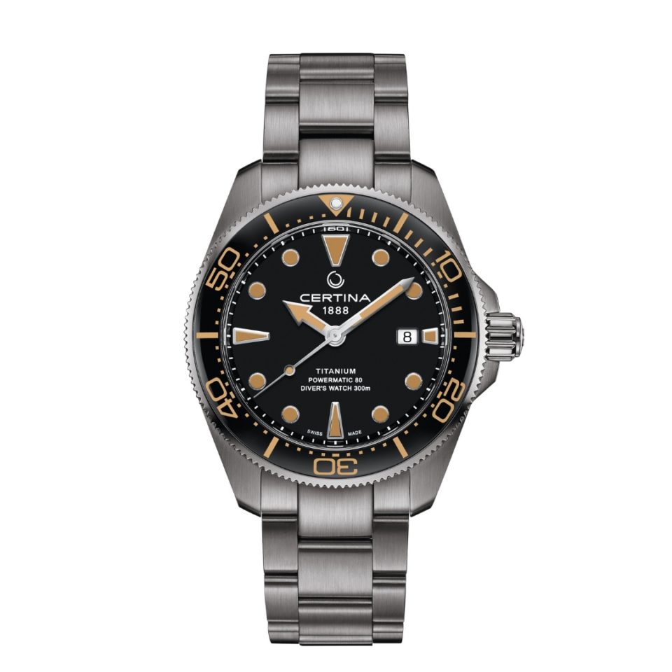 C032.607.44.051.00 CERTINA - DS ACTION DIVER 43 MM POWERMATIC 80 TITANIUM