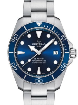 C032.807.11.041.00 CERTINA - DS ACTION DIVER 38 MM POWERMATIC 80 - DETALJER