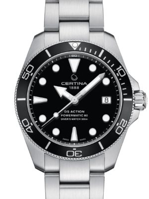 C032.807.11.051.00 CERTINA - DS ACTION DIVER 38 MM POWERMATIC 80 - DETALJER