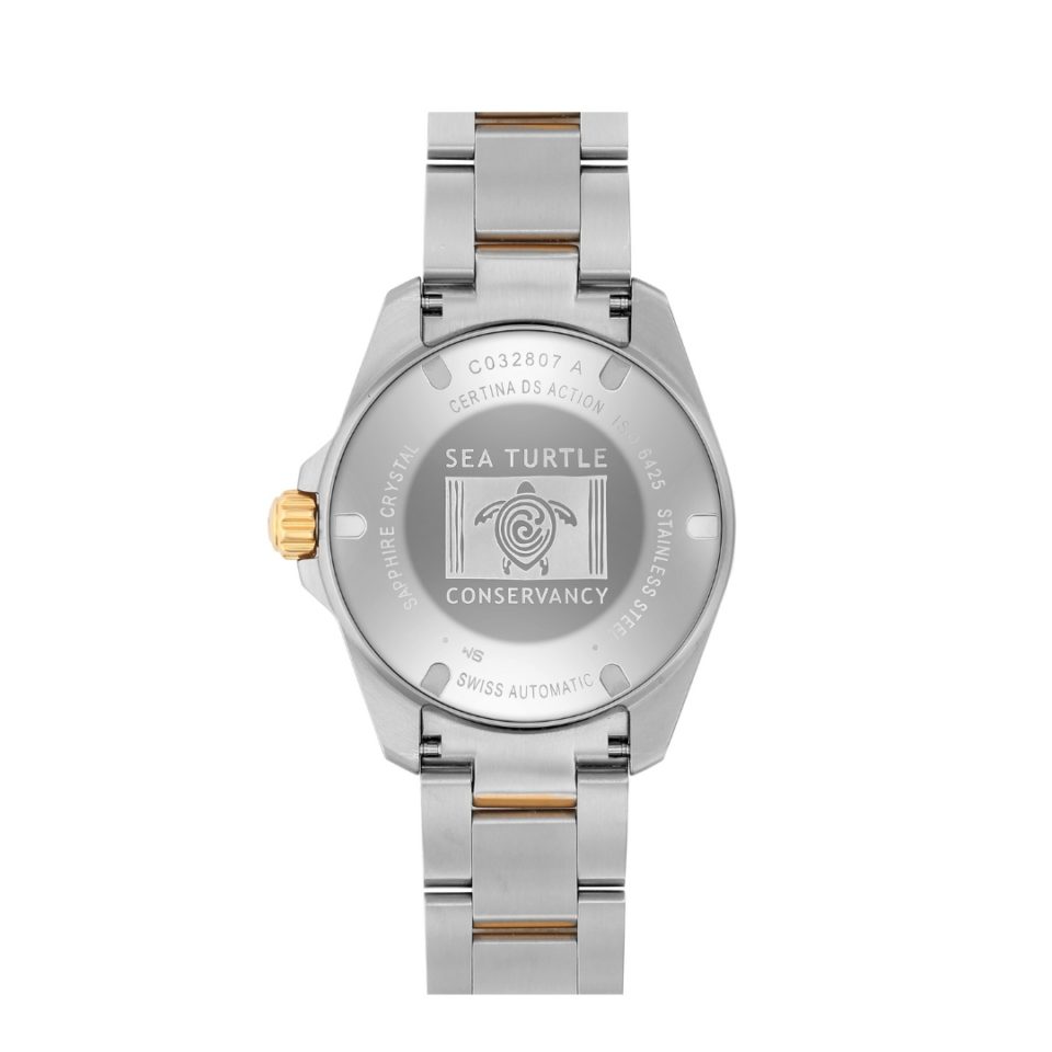 C032.807.22.041.10 CERTINA - DS ACTION DIVER 38 MM POWERMATIC 80 SEA TURTLE CONSERVANCY SPECIAL EDITION - BAK