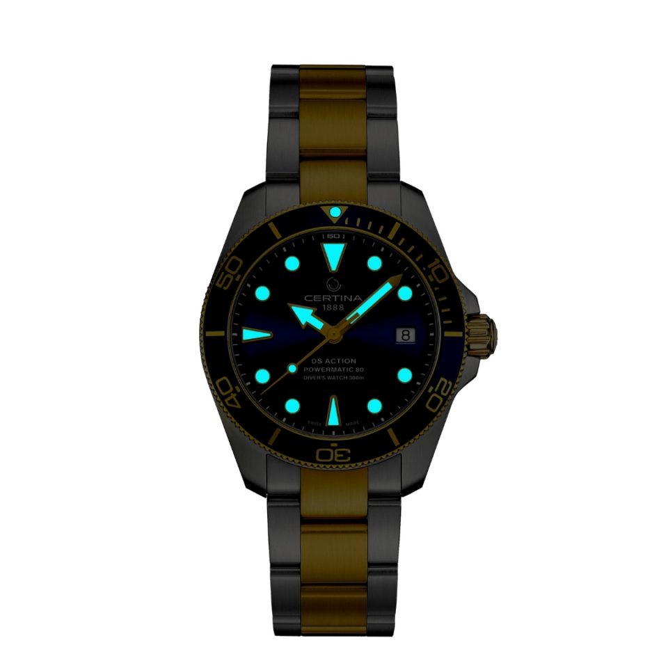 C032.807.22.041.10 CERTINA - DS ACTION DIVER 38 MM POWERMATIC 80 SEA TURTLE CONSERVANCY SPECIAL EDITION