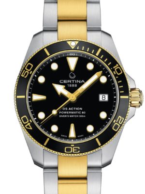 C032.807.22.051.00 CERTINA - DS ACTION DIVER 38 MM POWERMATIC 80 - DETALJER