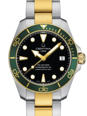 C032.807.22.051.01 CERTINA - DS ACTION DIVER 38 MM POWERMATIC 80 - DETALJER