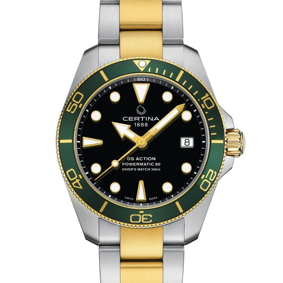 C032.807.22.051.01 CERTINA - DS ACTION DIVER 38 MM POWERMATIC 80 - DETALJER