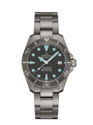 C032.807.44.081.00 CERTINA - DS ACTION DIVER 38 MM POWERMATIC 80 TITANIUM UNISEX