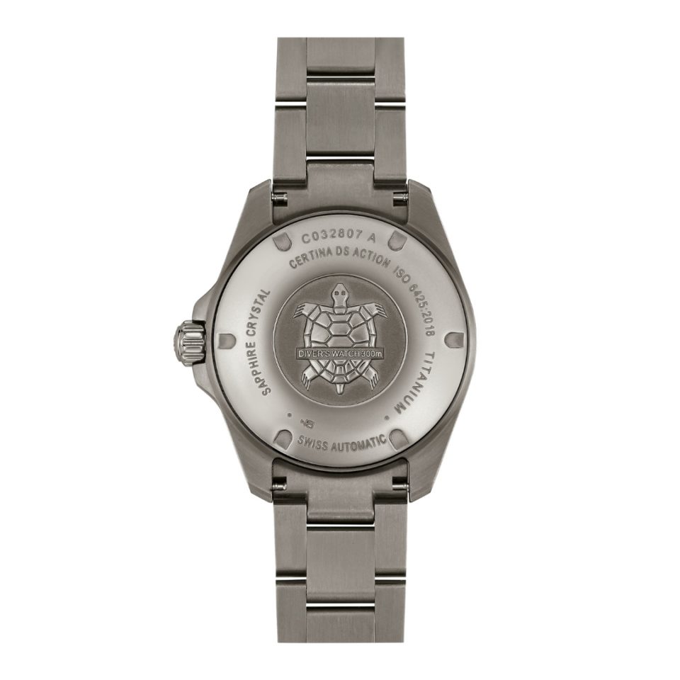 C032.807.44.081.00 CERTINA - DS ACTION DIVER 38 MM POWERMATIC 80 TITANIUM UNISEX - BAK