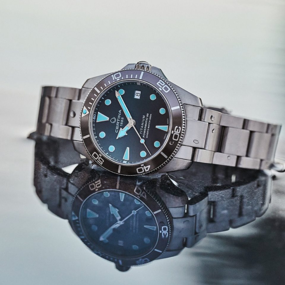 C032.807.44.081.00 CERTINA - DS ACTION DIVER 38 MM POWERMATIC 80 TITANIUM UNISEX - MILJØ