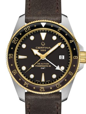 C032.929.26.051.00 CERTINA - DS ACTION GMT 41 MM POWERMATIC 80 - DETALJER
