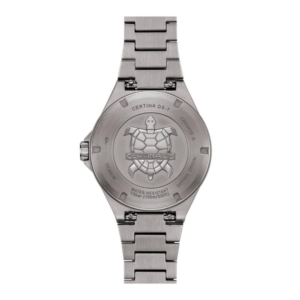 C043.410.44.051.00 CERTINA - DS-7 QUARTZ 39 MM UNISEX TITANIUM - BAK