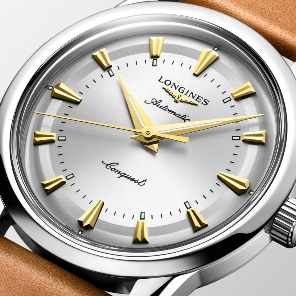 L1.649.4.72.2 LONGINES - CONQUEST HERITAGE 38 MM - DETALJER