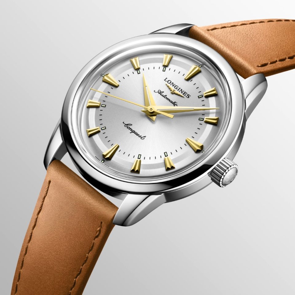 L1.649.4.72.2 LONGINES - CONQUEST HERITAGE 38 MM - DETALJER