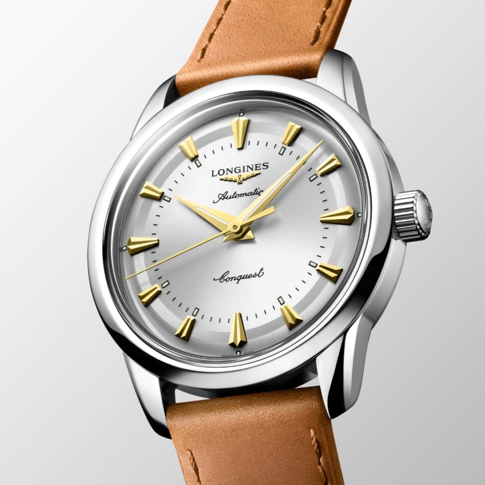 L1.649.4.72.2 LONGINES - CONQUEST HERITAGE 38 MM - DETALJER