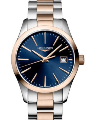 L2.386.3.92.7 LONGINES - CONQUEST CLASSIC 34 MM - DETALJER
