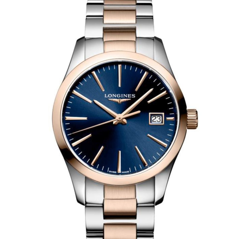 L2.386.3.92.7 LONGINES - CONQUEST CLASSIC 34 MM - DETALJER