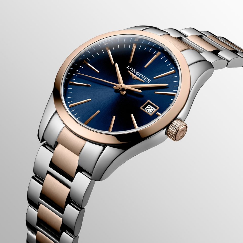 L2.386.3.92.7 LONGINES - CONQUEST CLASSIC 34 MM - DETALJER