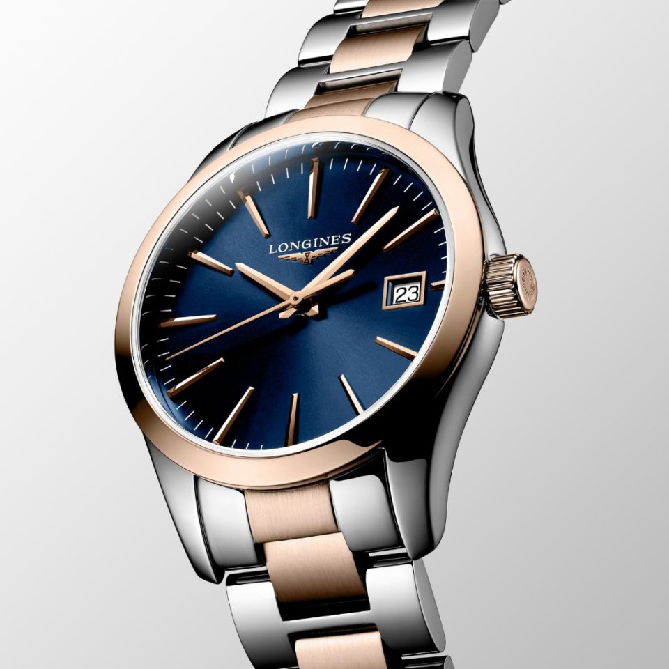 L2.386.3.92.7 LONGINES - CONQUEST CLASSIC 34 MM - DETALJER