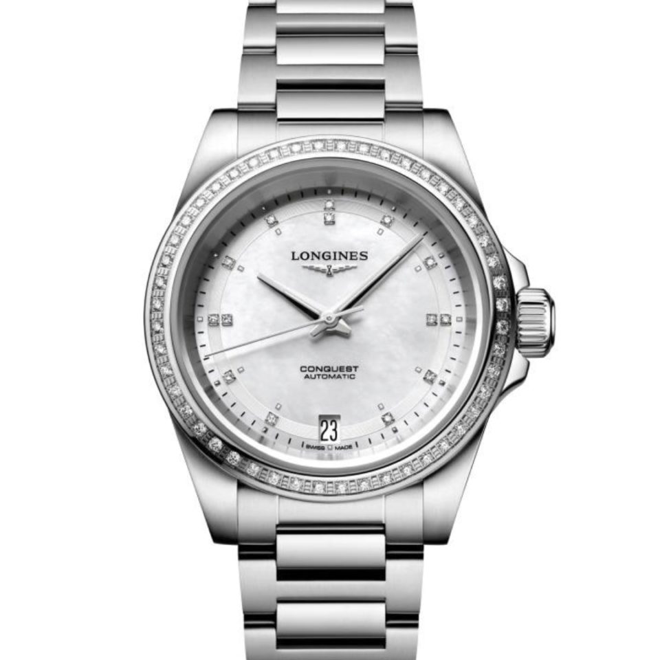 L3.430.0.87.6 LONGINES - CONQUEST 34 MM - DETALJER