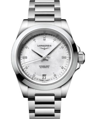 L3.430.4.87.6 LONGINES - CONQUEST 34 MM - DETALJER
