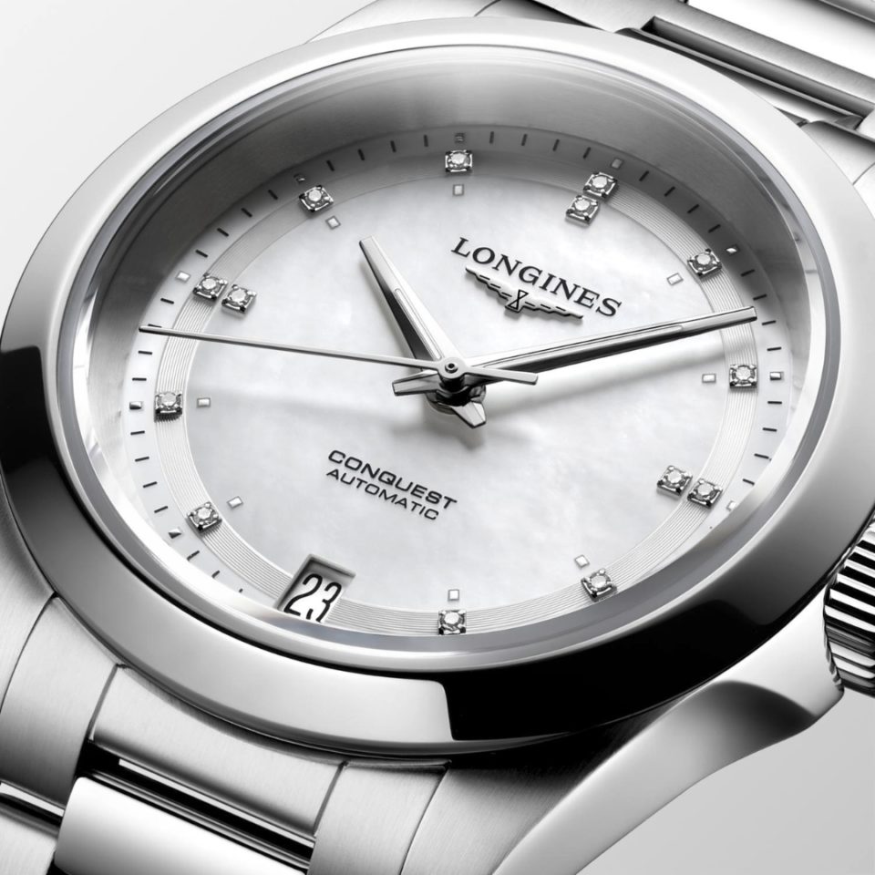 L3.430.4.87.6 LONGINES - CONQUEST 34 MM - DETALJER