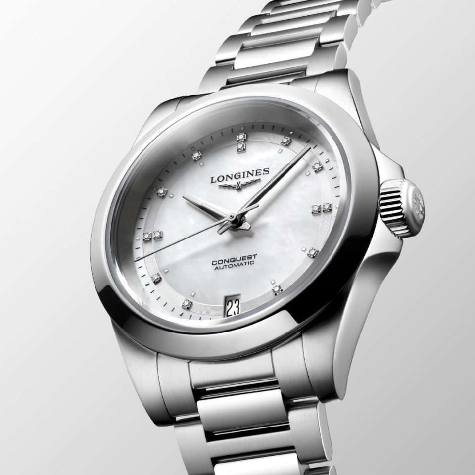L3.430.4.87.6 LONGINES - CONQUEST 34 MM - DETALJER