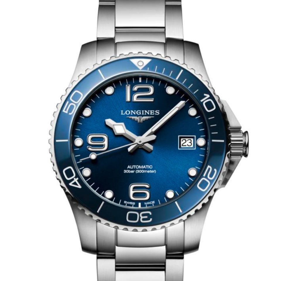 L3.780.4.96.6 LONGINES - HYDROCONQUEST 39 MM - DETALJER