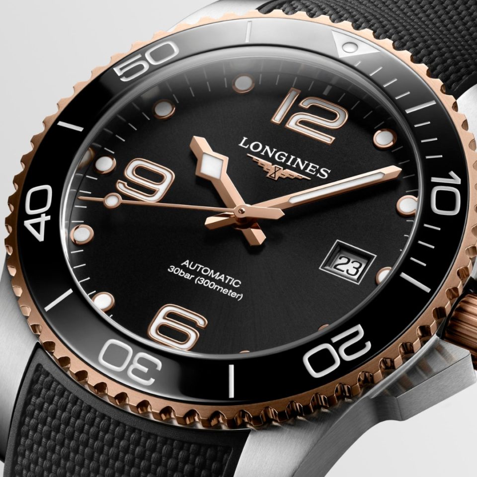 L3.781.3.58.9 LONGINES - HYDROCONQUEST 41 MM - DETALJER