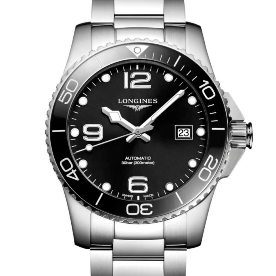 L3.781.4.56.6 LONGINES - HYDROCONQUEST 41 MM - DETALJER