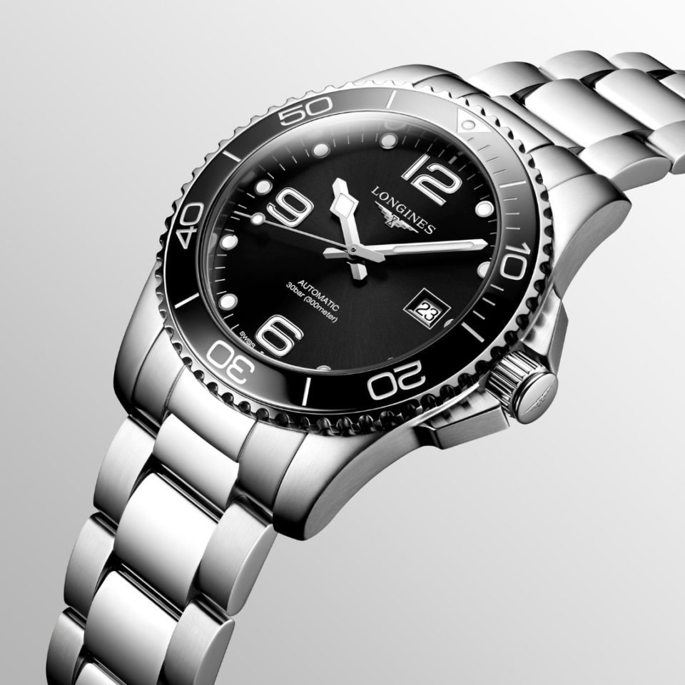 L3.781.4.56.6 LONGINES - HYDROCONQUEST 41 MM - DETALJER