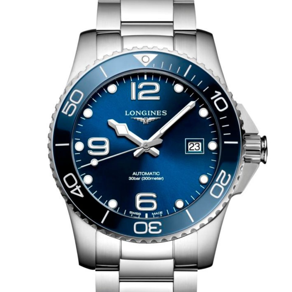 L3.781.4.96.6 LONGINES - HYDROCONQUEST 41 MM - DETALJER