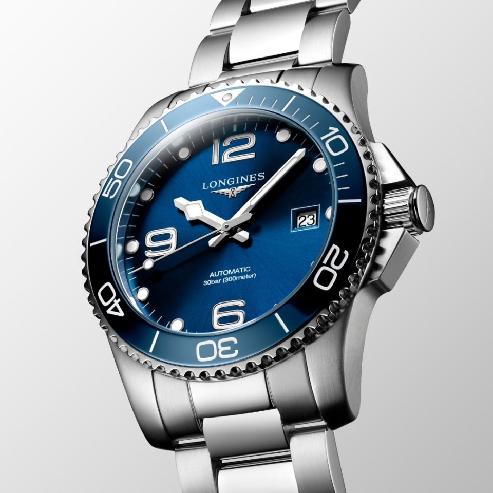 L3.781.4.96.6 LONGINES - HYDROCONQUEST 41 MM - DETALJER