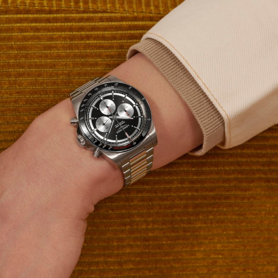 L3.835.4.52.6 LONGINES - CONQUEST CHRONOGRAPH 42 MM - STYLING