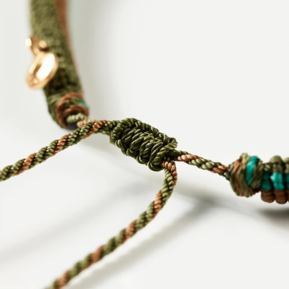 OLE LYNGGAARD COPENHAGEN - ARMBÅND, LIFE MOCHA - DETALJER