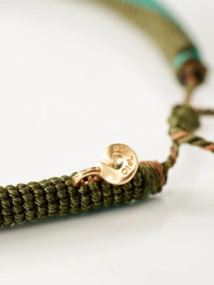 OLE LYNGGAARD COPENHAGEN - ARMBÅND, LIFE MOCHA - DETALJER