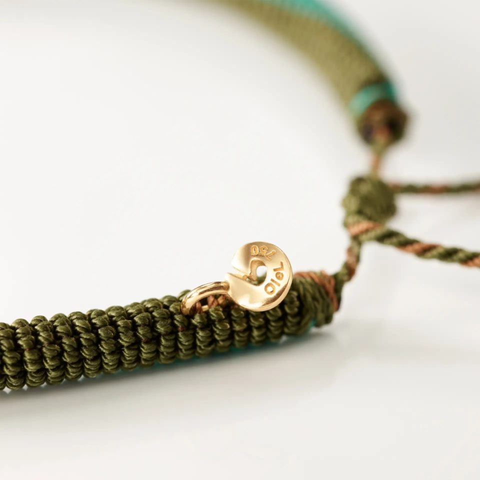OLE LYNGGAARD COPENHAGEN - ARMBÅND, LIFE MOCHA - DETALJER
