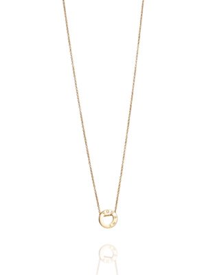 EFVA ATTLING - HALSKJEDE, MINI ME YOU & ME NECKLACE GULT GULL