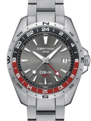 C047.452.11.081.01 CERTINA - DS-X GMT 41 MM - DETALJER
