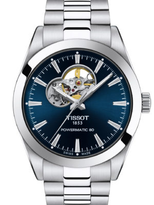 T127.407.11.041.01 TISSOT - GENTLEMAN OPEN HEART 40 MM - DETALJER
